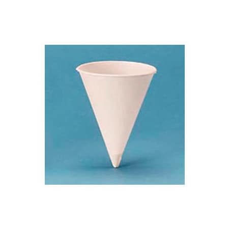 Solo DART  Cone Water Cups, 4 Oz. Size, 200/Bag, 25 Bags/Carton SLO4BRCT